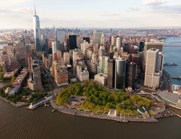 Découvrez Battery Park à New York sur Manhattan