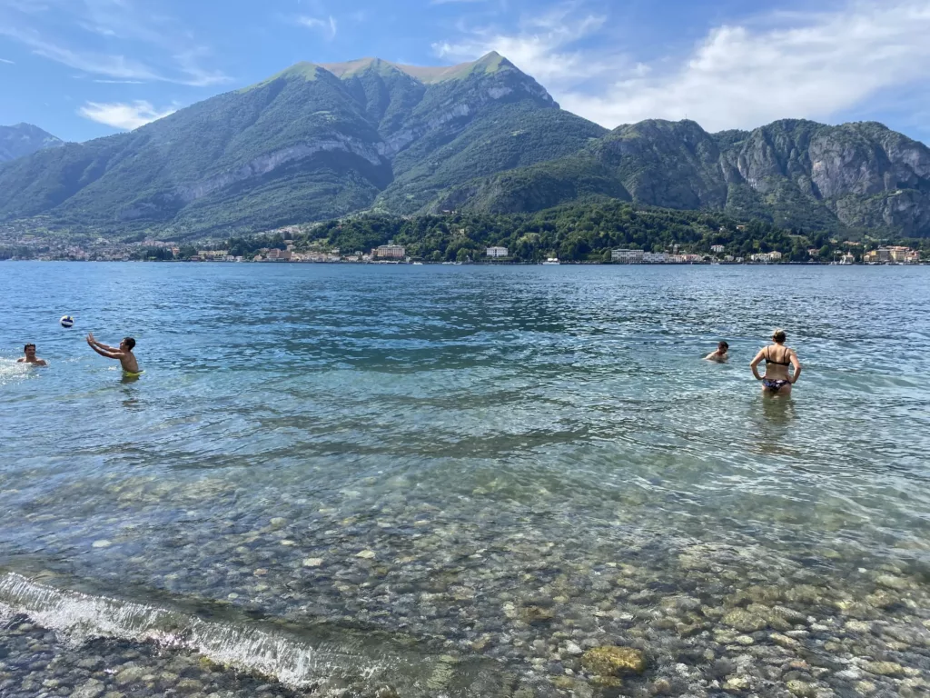 La plage de Bellagio