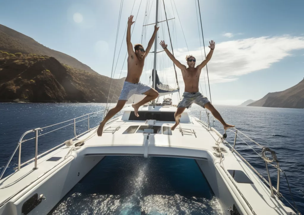 Nager, faire du bateau et profiter de l'eau