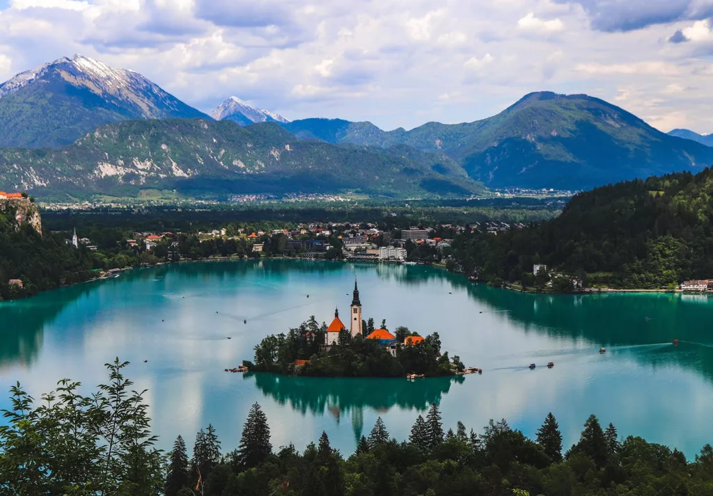 Le célèbre lac Bled