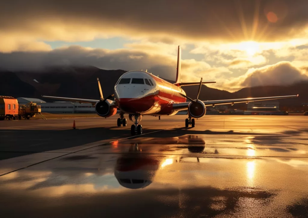 N'ayez pas peur de prendre l'avion quand il neige