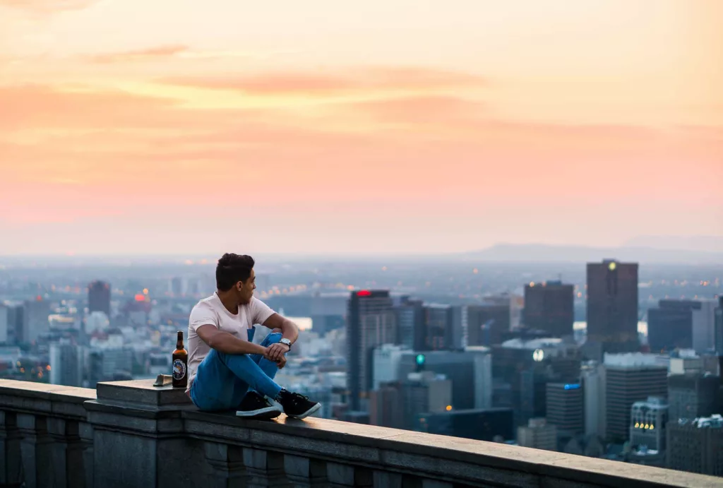 Les points de vue depuis le Mont Royal sont incroyables