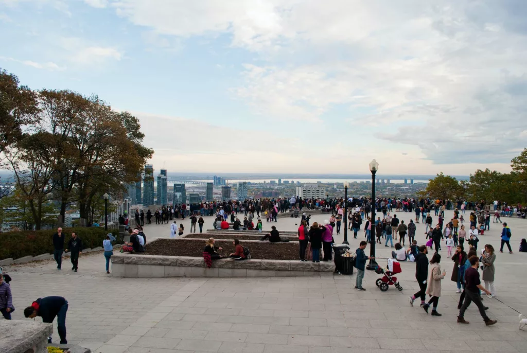 Vue depuis le belvédère Kondiaronk