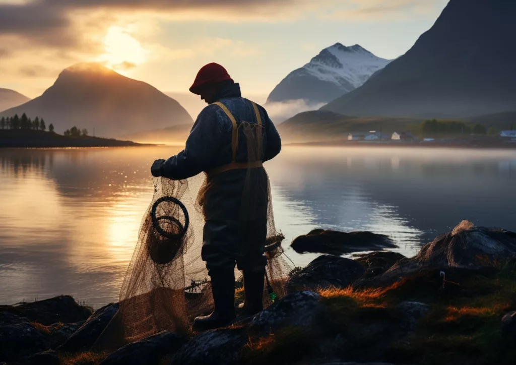 La pêche dans les eaux intérieures de Tromsø