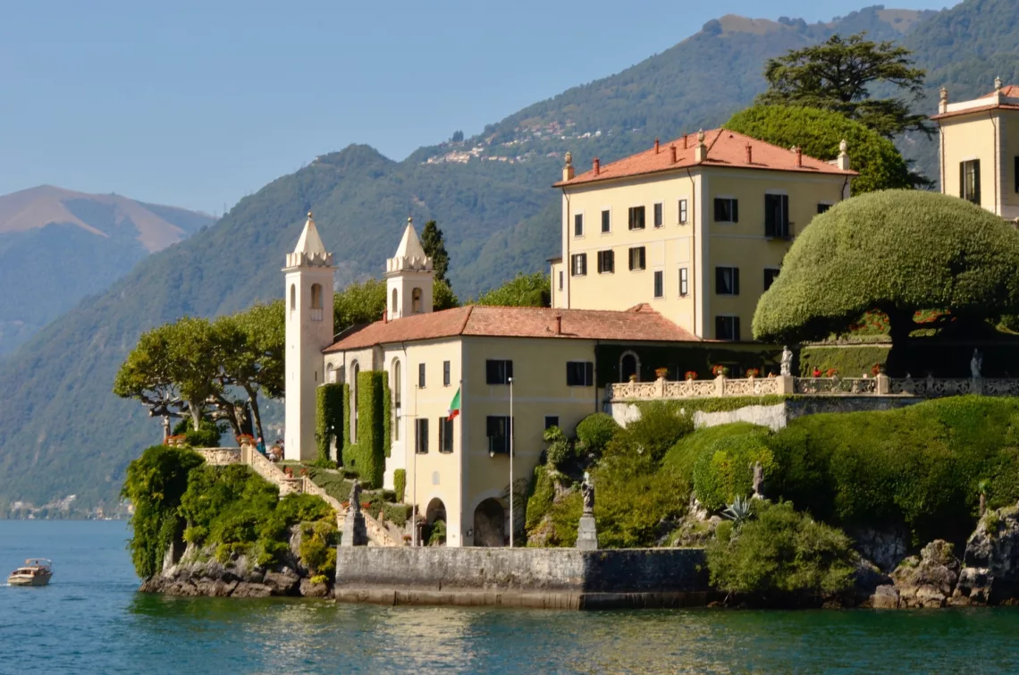 Villa Balbienllo au Lac de Côme