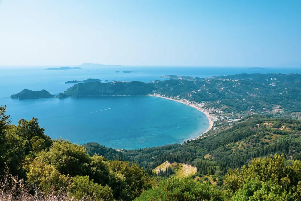 L'ile de Corfou, en Grèce