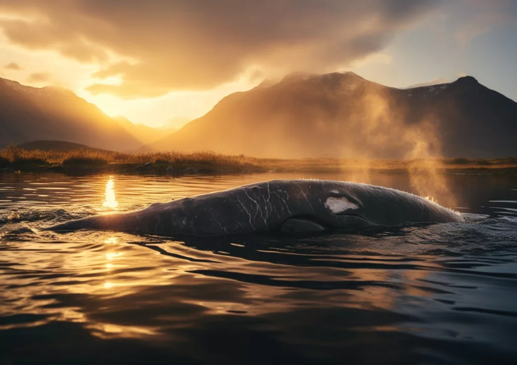 Les cachalots au large de Tromsø