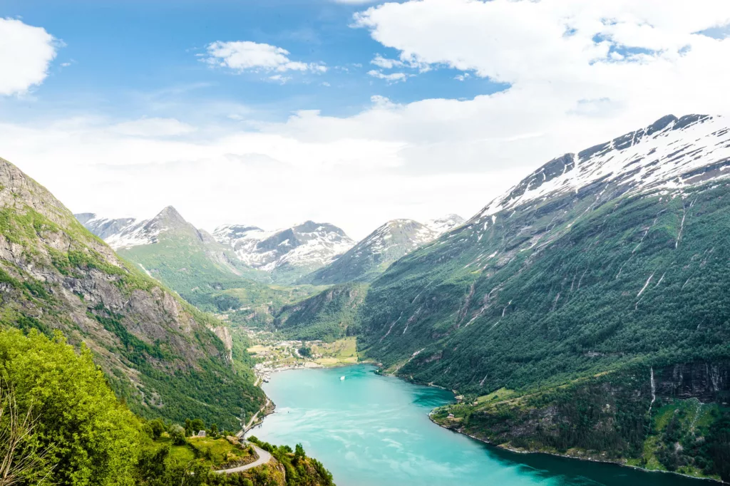 Le fjord de Geiranger, un des plus beaux de Norvège
