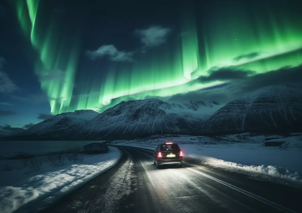 Bref, conduire à Tromsø c'est une superbe idée