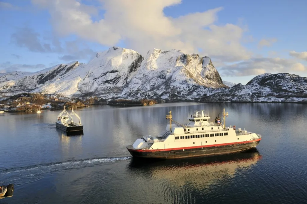 Se déplacer en ferry à Tromsø