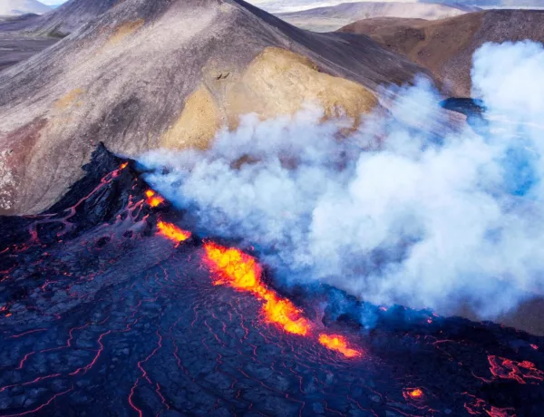 Menace volcanique en Novembre 2023 en Islande