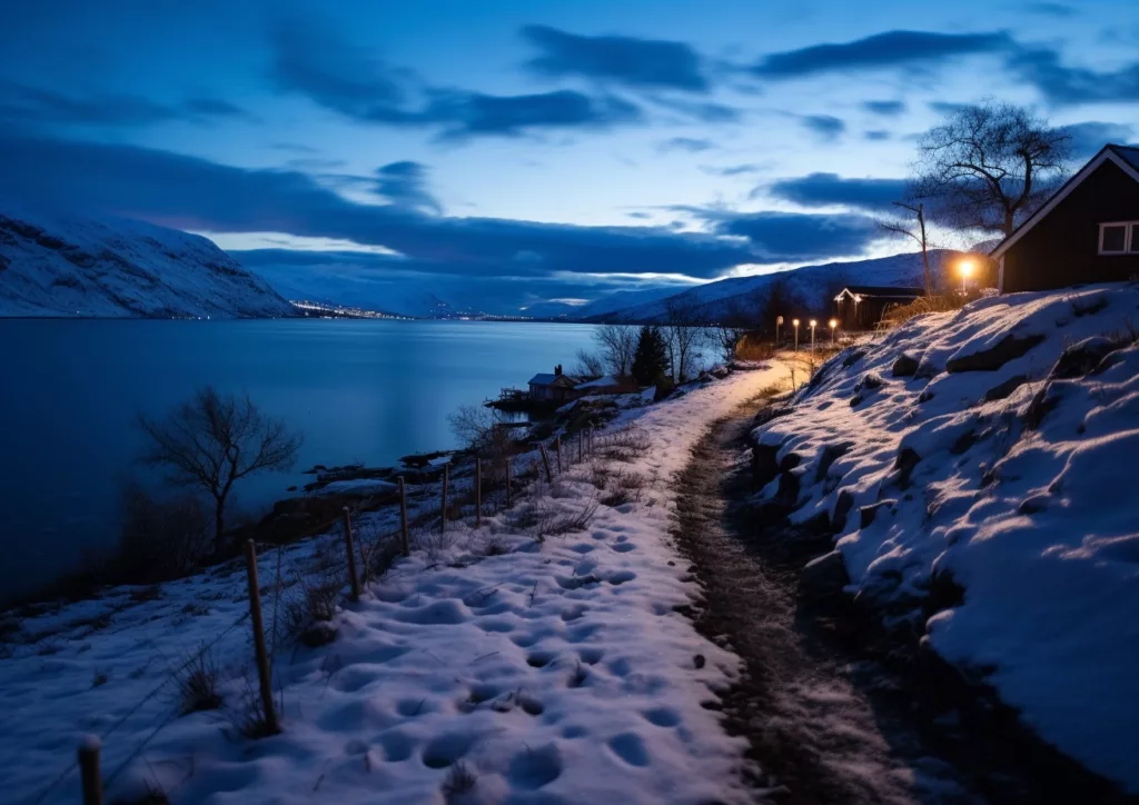 Une nuit interminable, avec des nuances de bleu