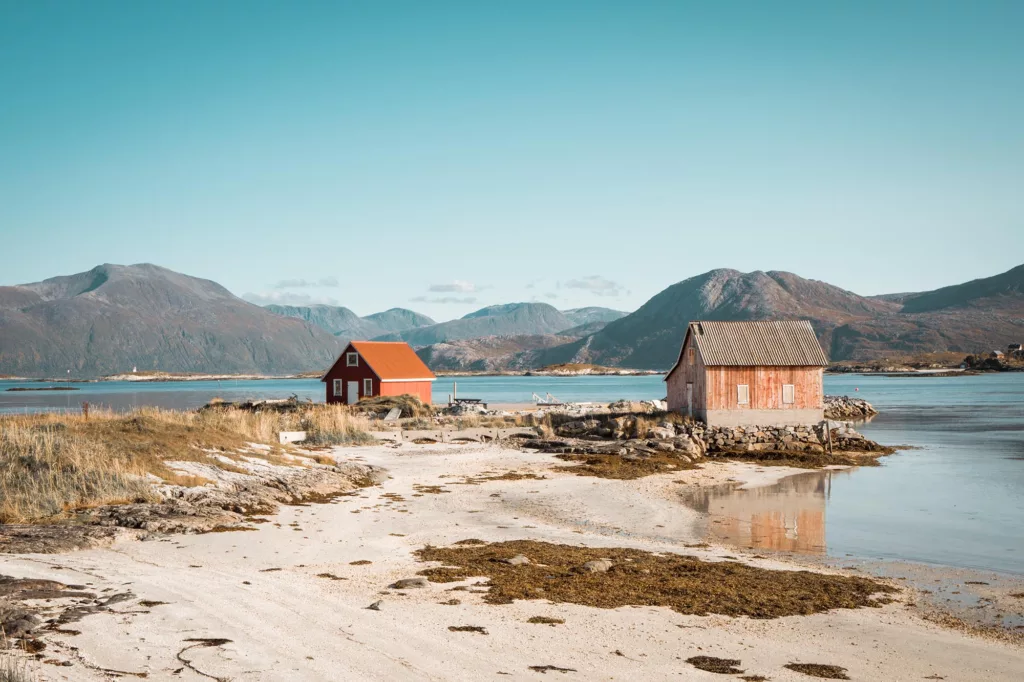 Vous pouvez même profiter de la plage à Tromsø