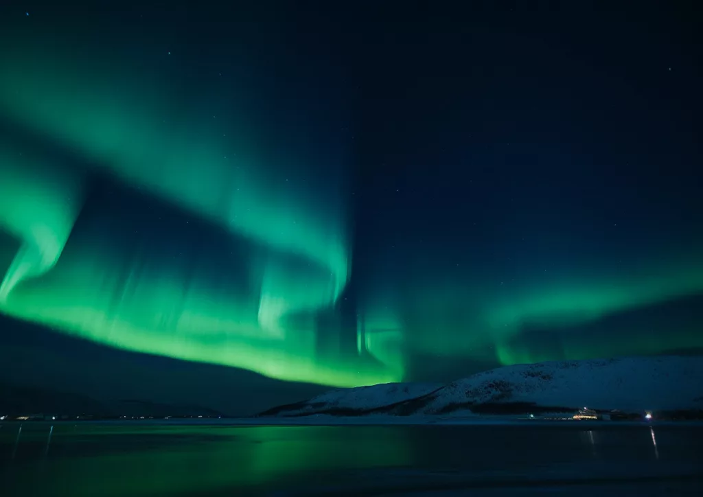 Vous aurez moins de chance de voir des aurores en restant dans le sud de la Norvège