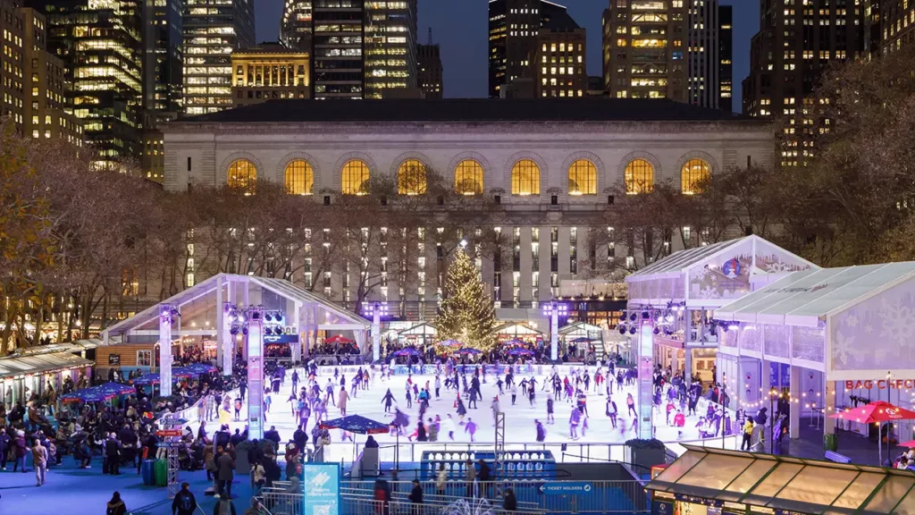 Où faire du patin à glace à New York