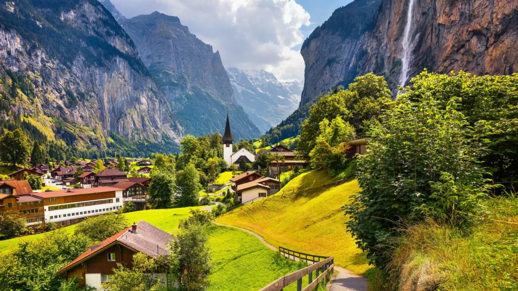 Lauterbrunnen, un des plus beaux villages de Suisse