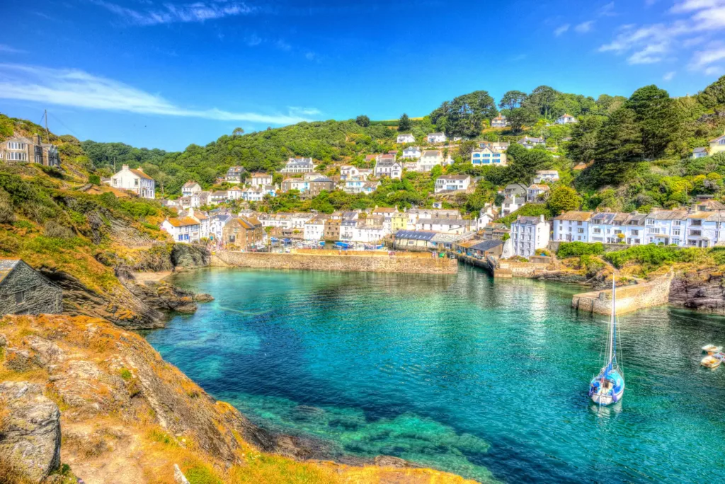 Le village de Polperro dans les Cornouailles