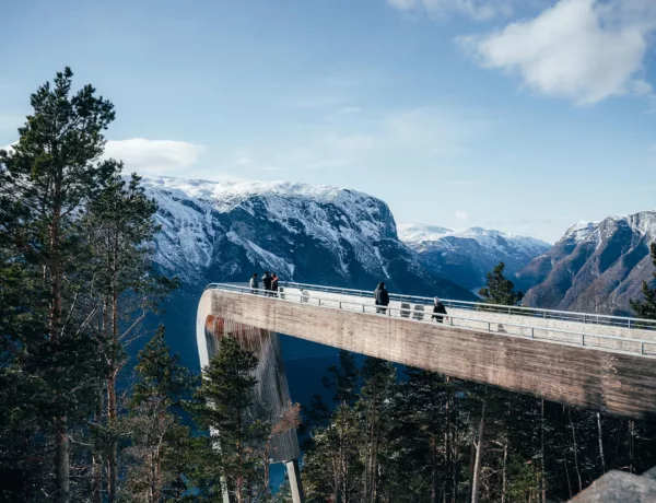 Stegastein en Norvège