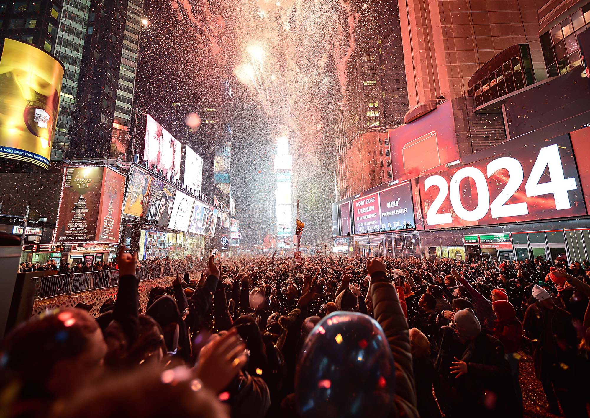 Célébrer le réveillon du nouvel an 2024 à Times Square Âme Bohème
