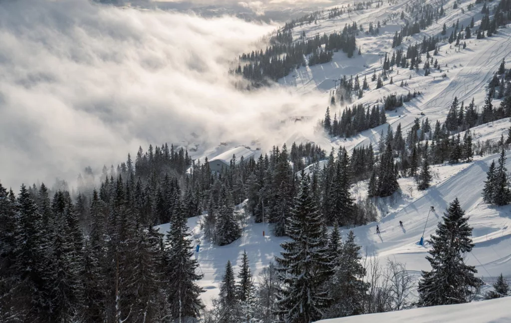 Découvrez la station de ski de Voss. en Norvège