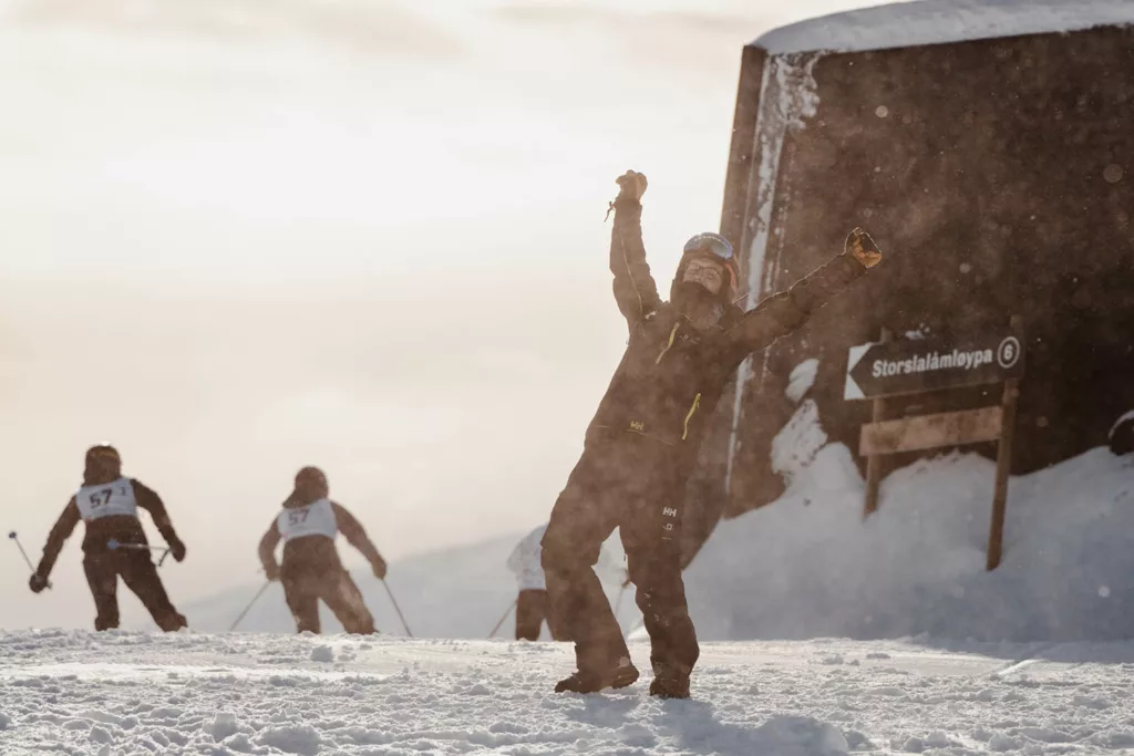 Vous pouvez facilement louer des skis à Voss