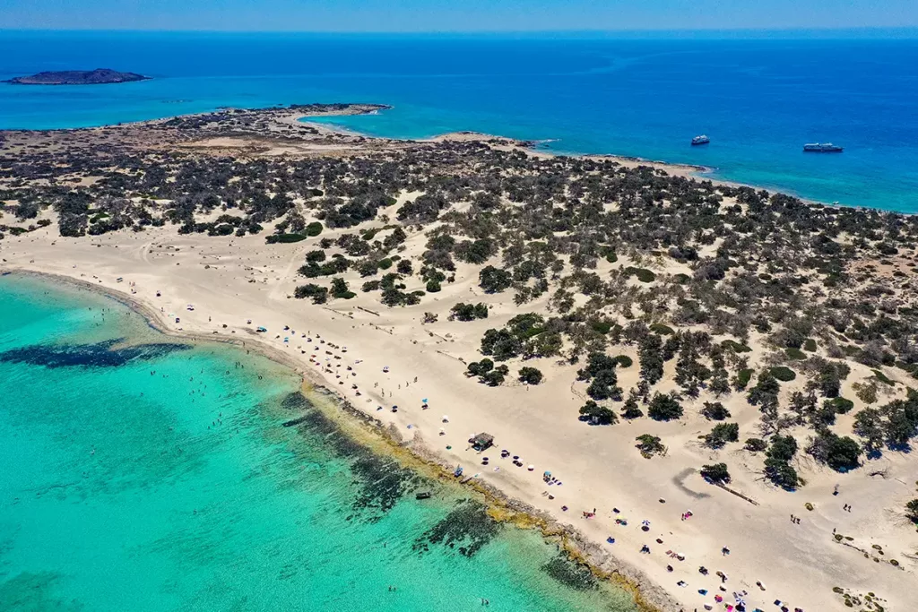 Prenez un hébergement sur la côte de la Crète