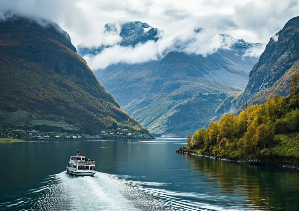 La croisière dans les fjords, entre Bergen et Flåm