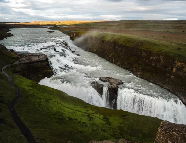 Visiter la cascade de Gullfoss en Islande