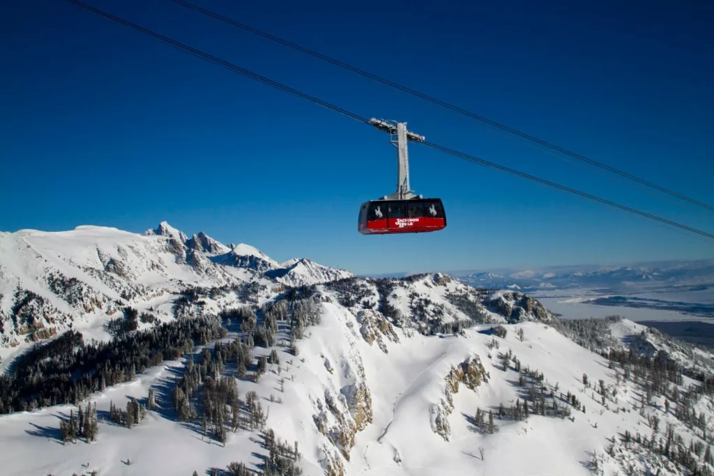 Rendez-vous dans le Wyoming dans la station de Jackson Hole