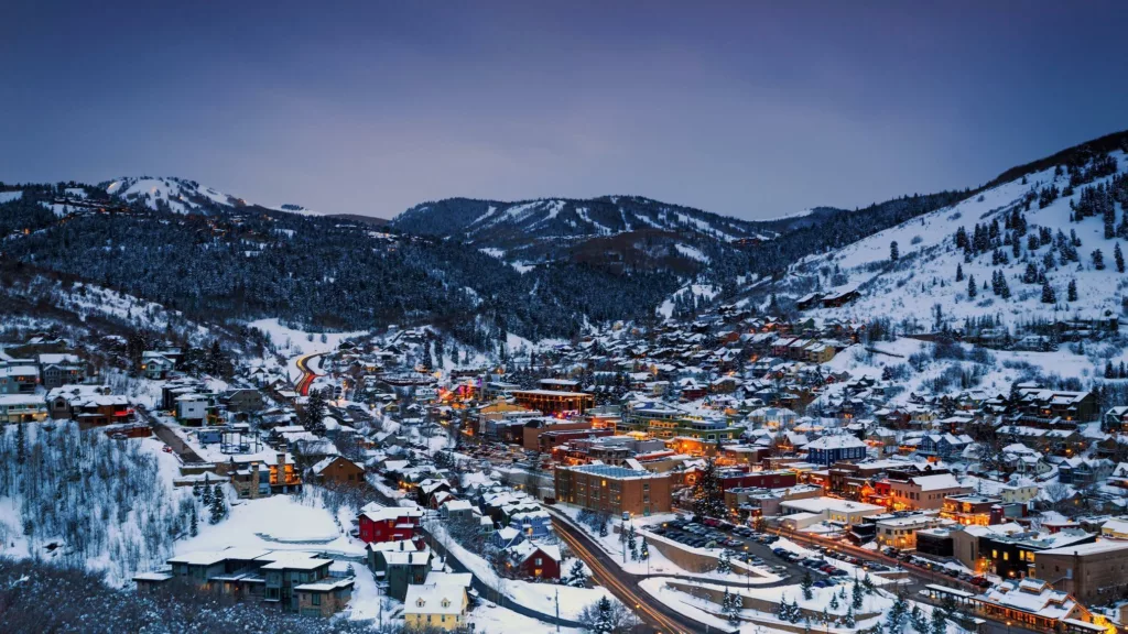 Faites un tour à la station de ski de Park City