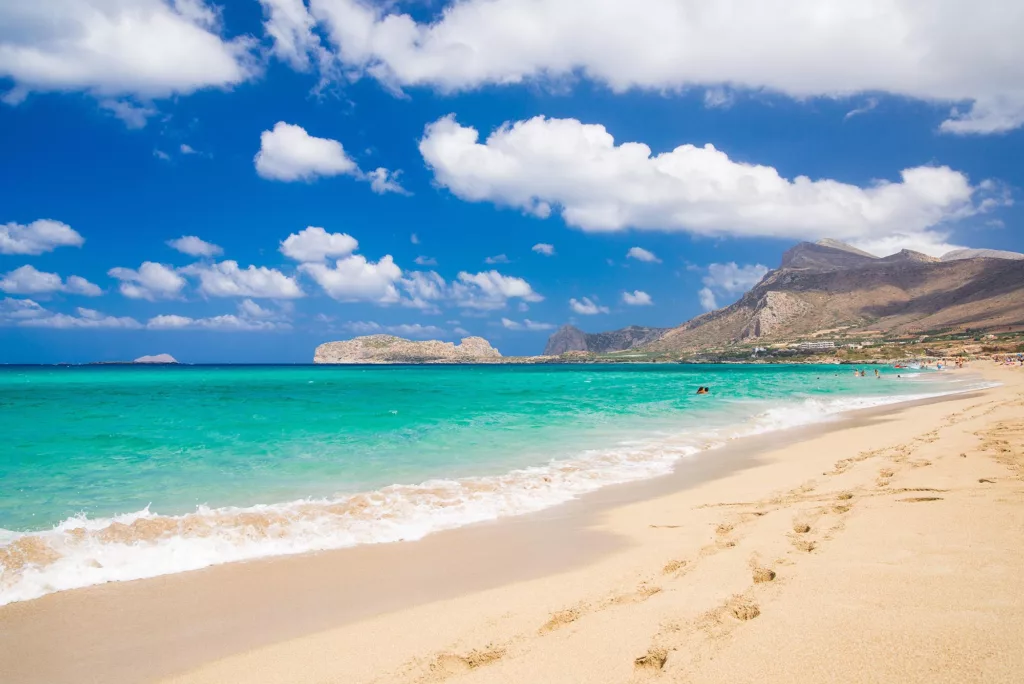 Vous trouverez plusieurs plages à Falassarna