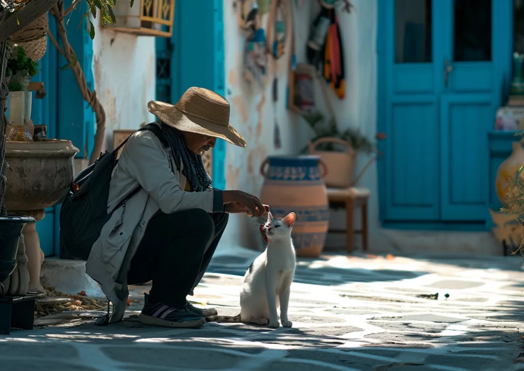 Rencontrez les nombreux chats que compte le village