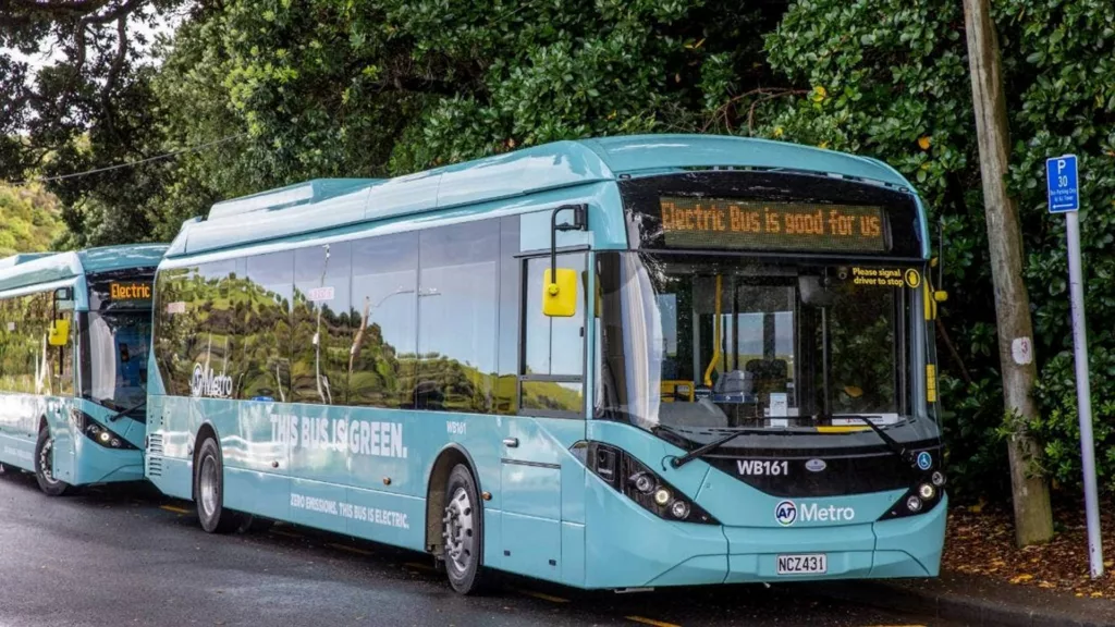 Prendre le bus sur Waiheke Island en Nouvelle-Zélande
