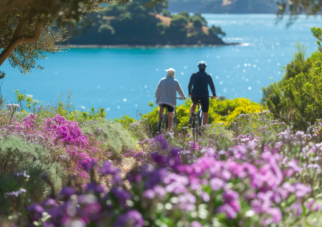 Faire du vélo c'est toujours une bonne idée sur Waiheke Island