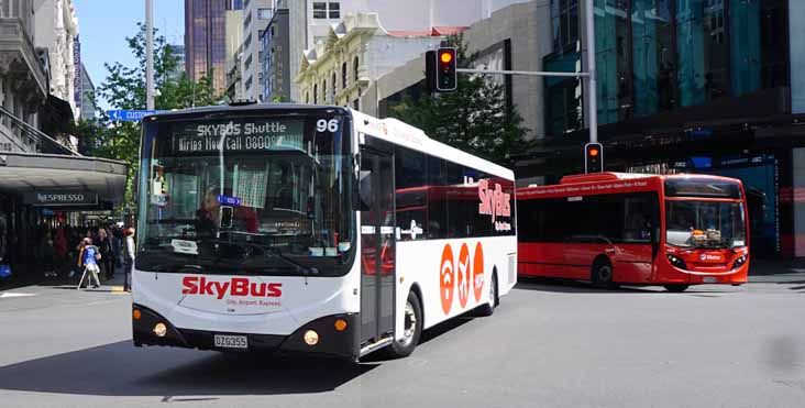 Le service de SkyBus n'existe plus à Auckland