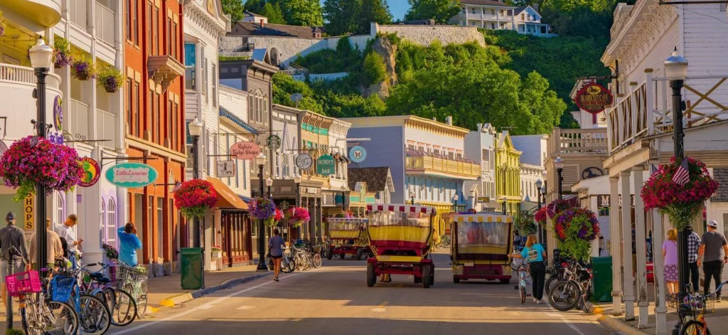 Une autre ile américaine : Mackinac Island