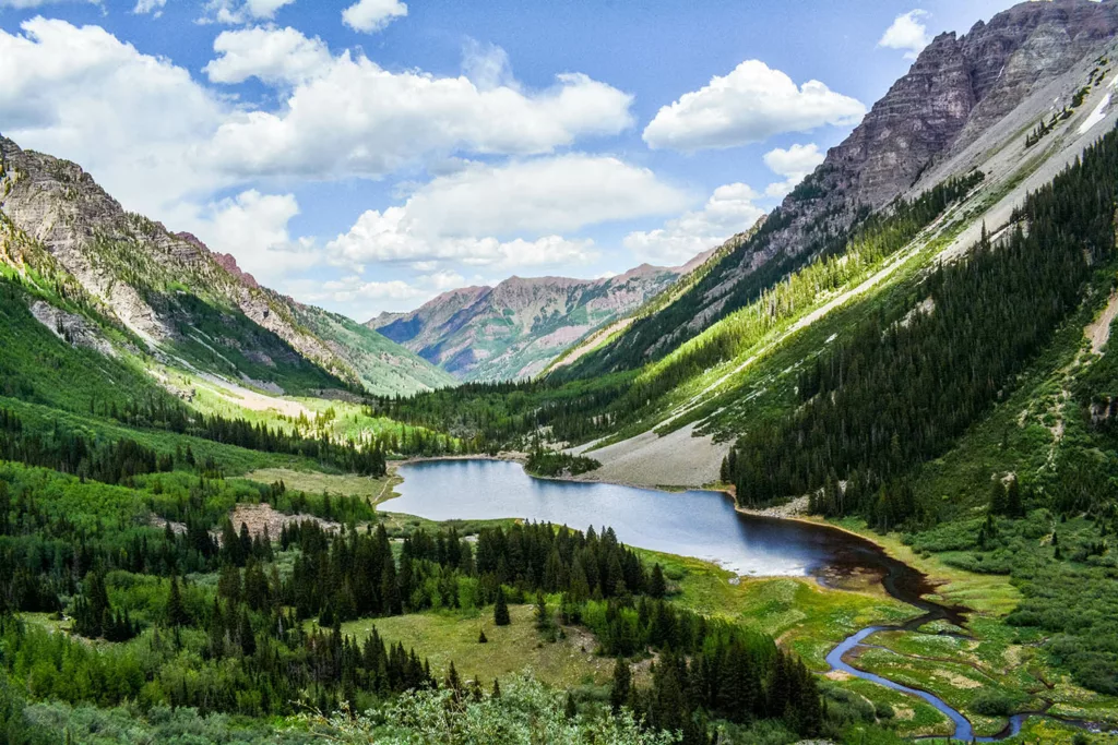 Le célèbre coin d'Aspen, dans le Colorado