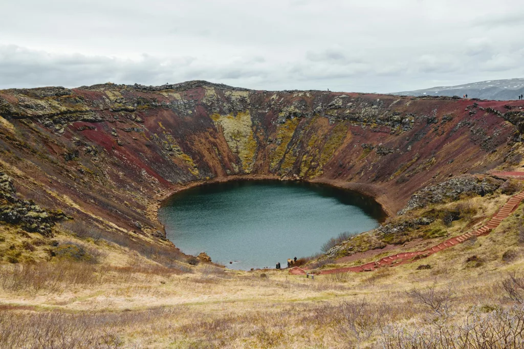 Visiter Kerid, en plein cœur de l'Islande