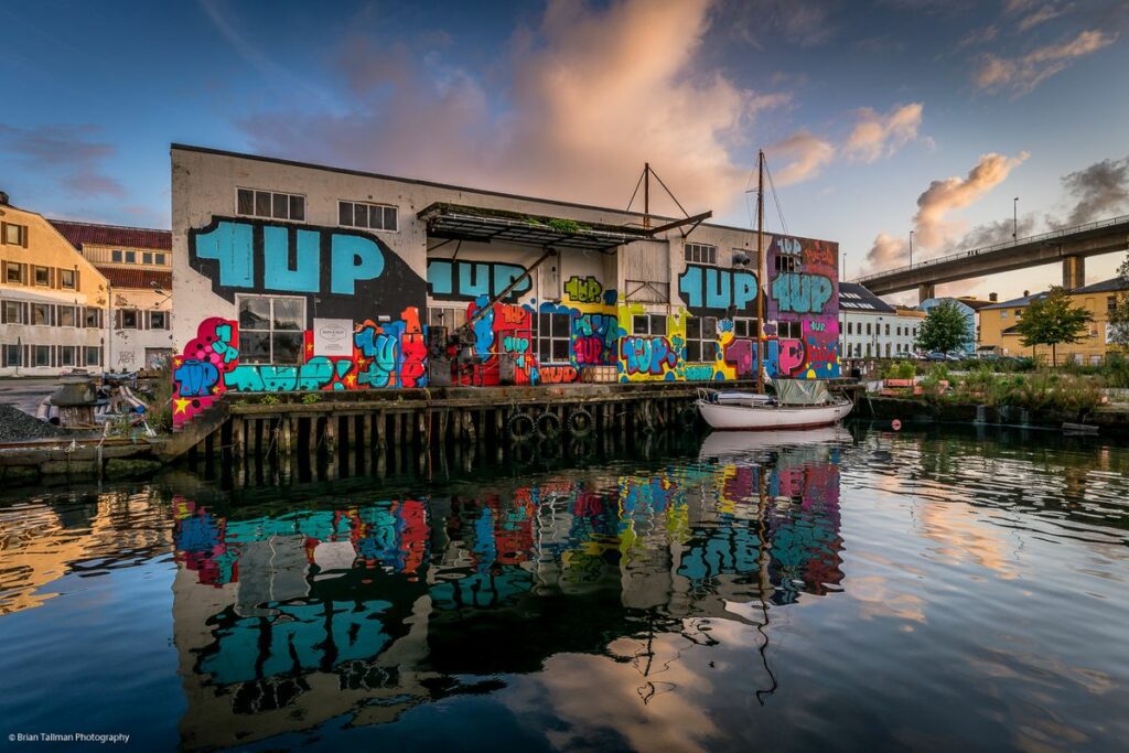 Le street-art fût boosté par le festival Nuart à Stavanger