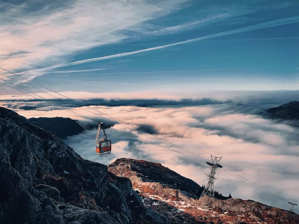 Une montagne et un point de vue exceptionnel à Bergen