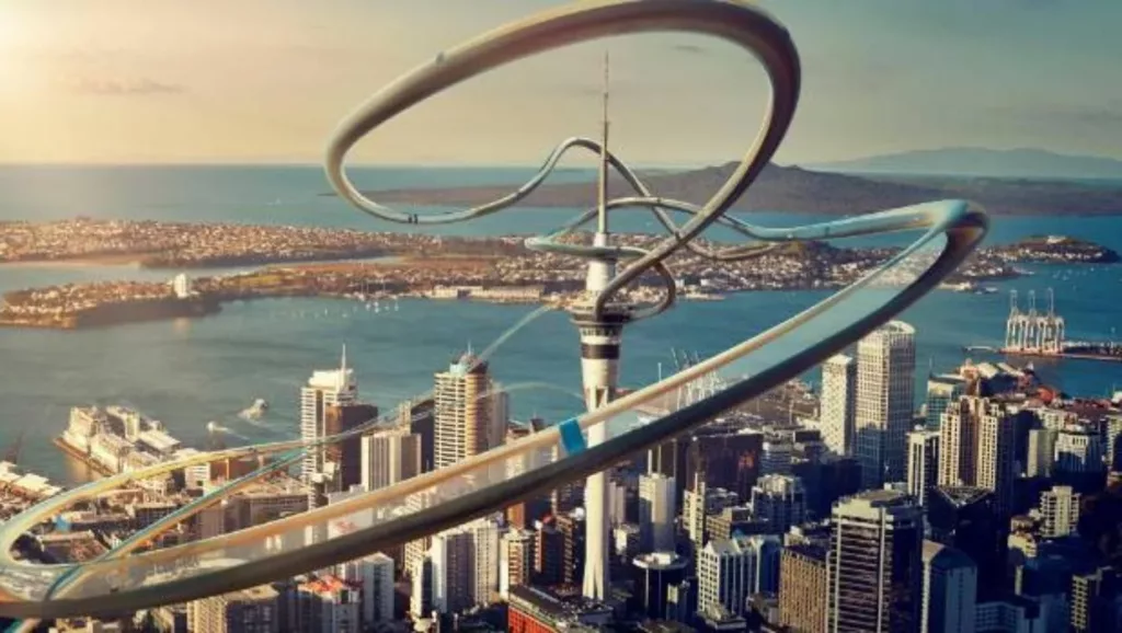 La nouvelle attraction virtuelle de l'Auckland Sky Tower