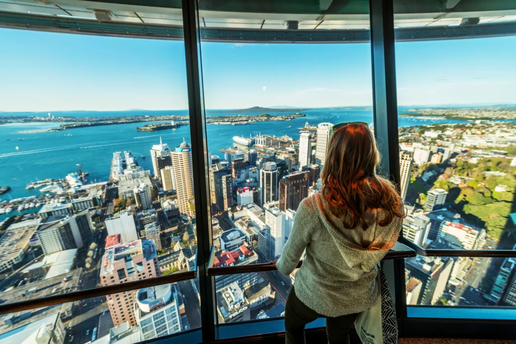 Découvrez la vue incroyable depuis la Sky Tower