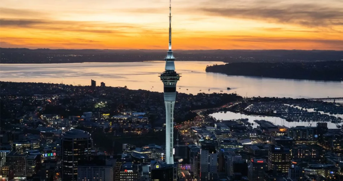 Visitez l'Auckland Sky Tower
