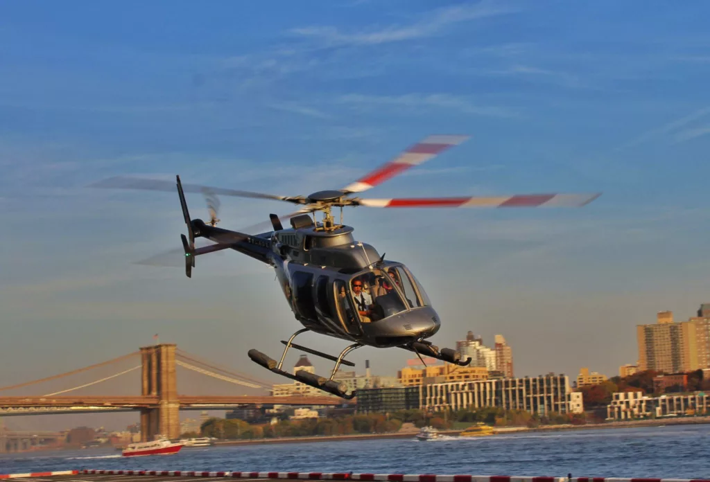 Quels sont les meilleurs tours en hélicoptère à New York ?